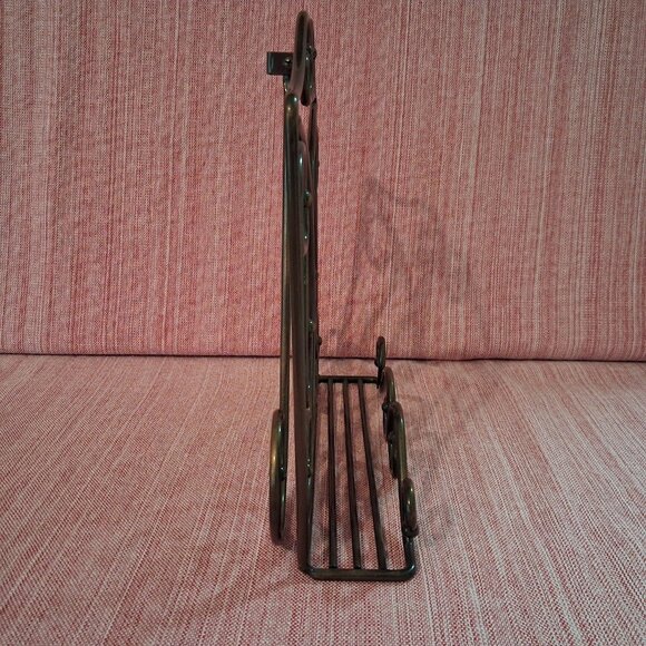 Princess House Metal Cookbook Holder Meridian Book Stand Photo Display 5271 - Picture 5 of 9